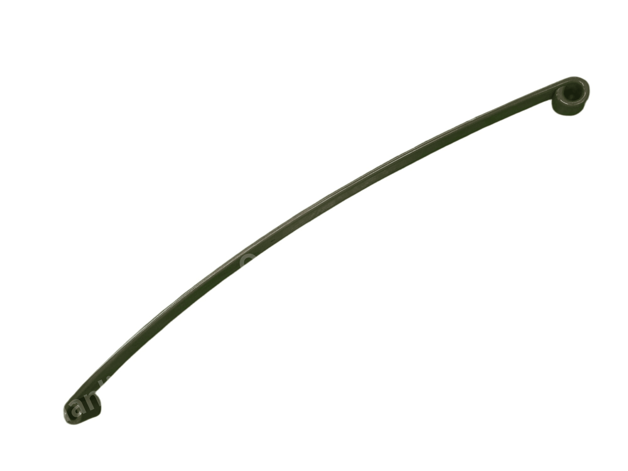 First leaf of the front left leaf spring 3